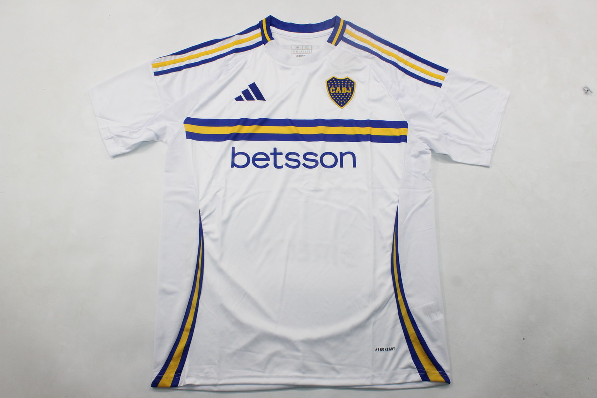 AAA Quality Boca Juniors 24/25 Away White Leaked Jersey